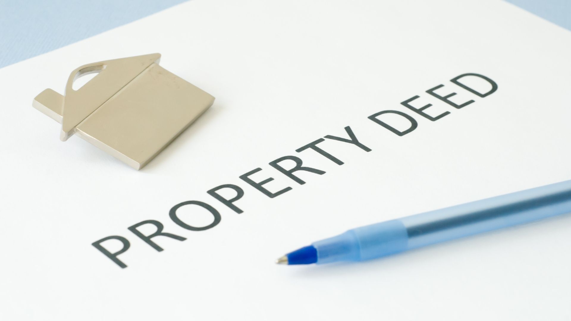 what happens to title and deed